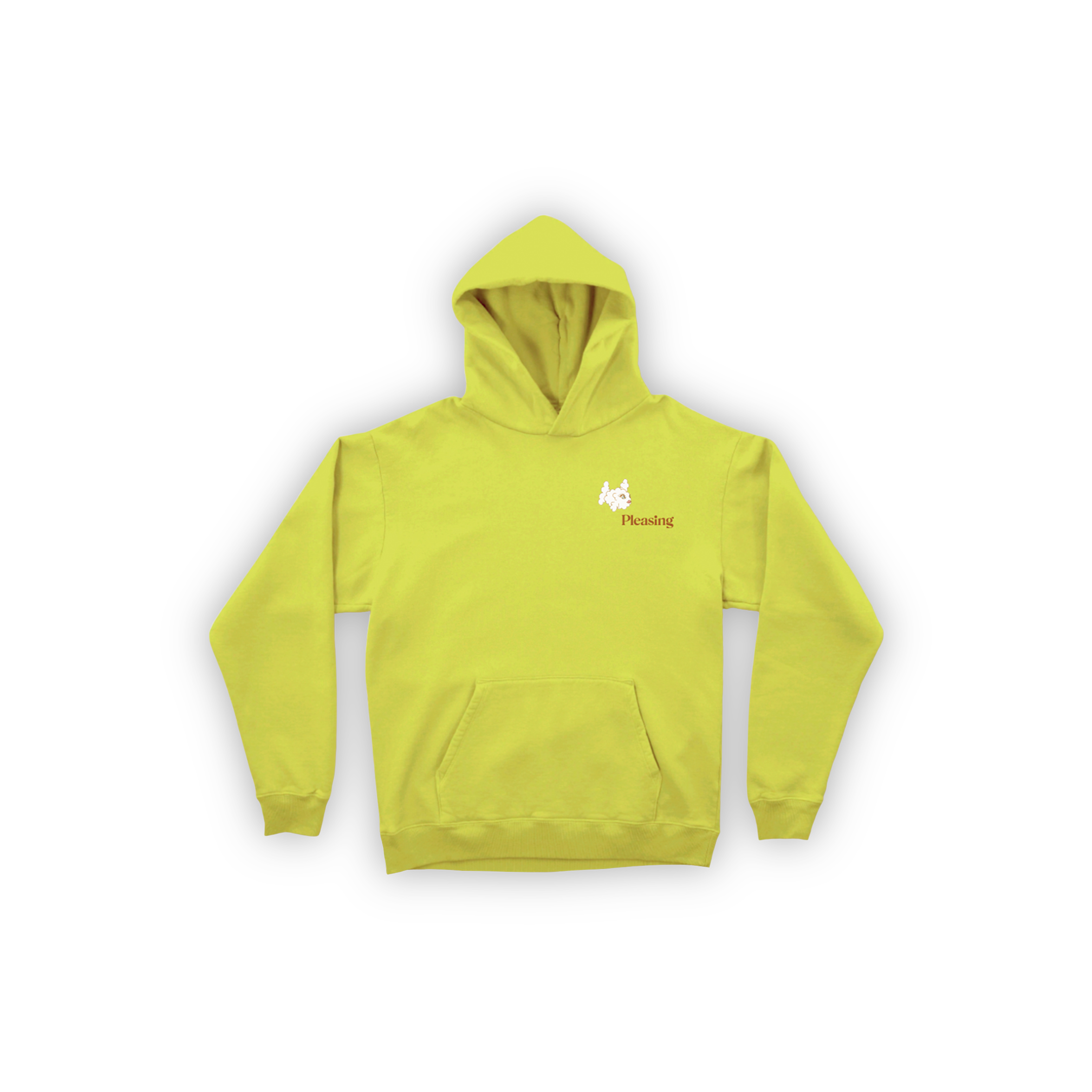 Yellow and green hoodie 2025