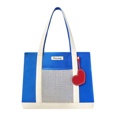 The Pleasing Boat Tote in Deep Blue Sea