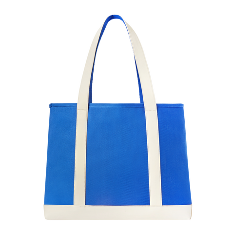 The Pleasing Boat Tote in Deep Blue Sea