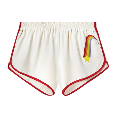 The Rainbow Rays Short in Cherry Cloud