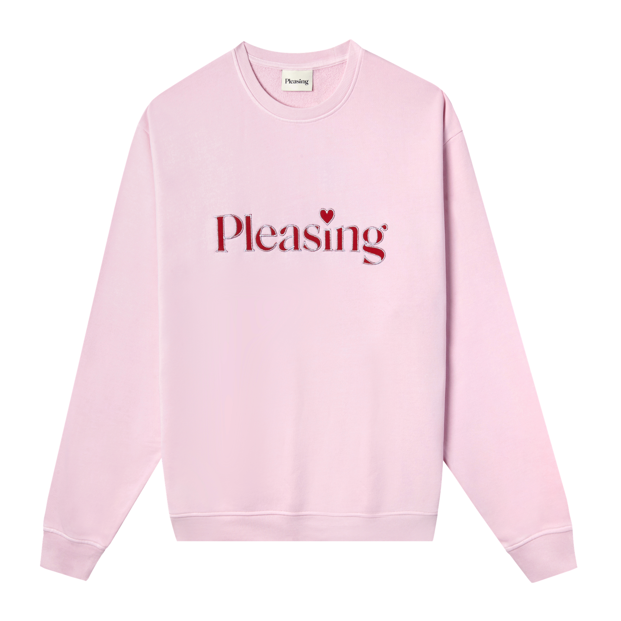 NEW PLEASING CREAM CREWNECK SIZE high quality SMALL