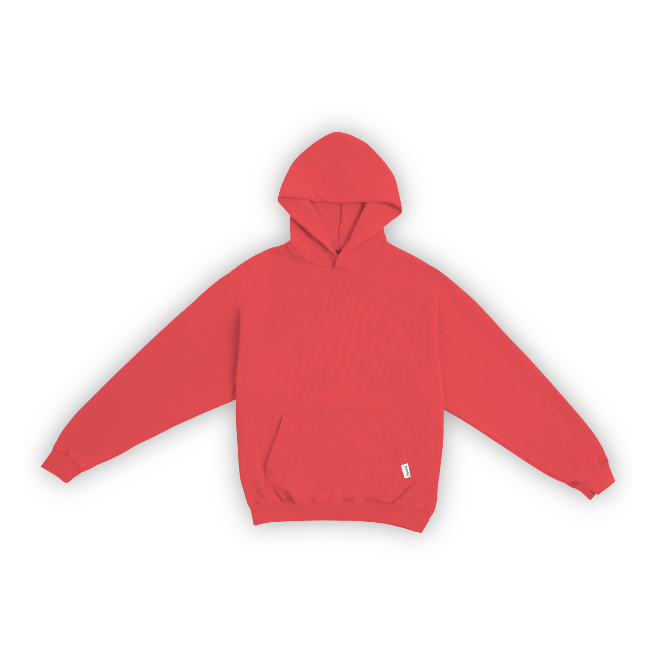 Red color hoodie hotsell