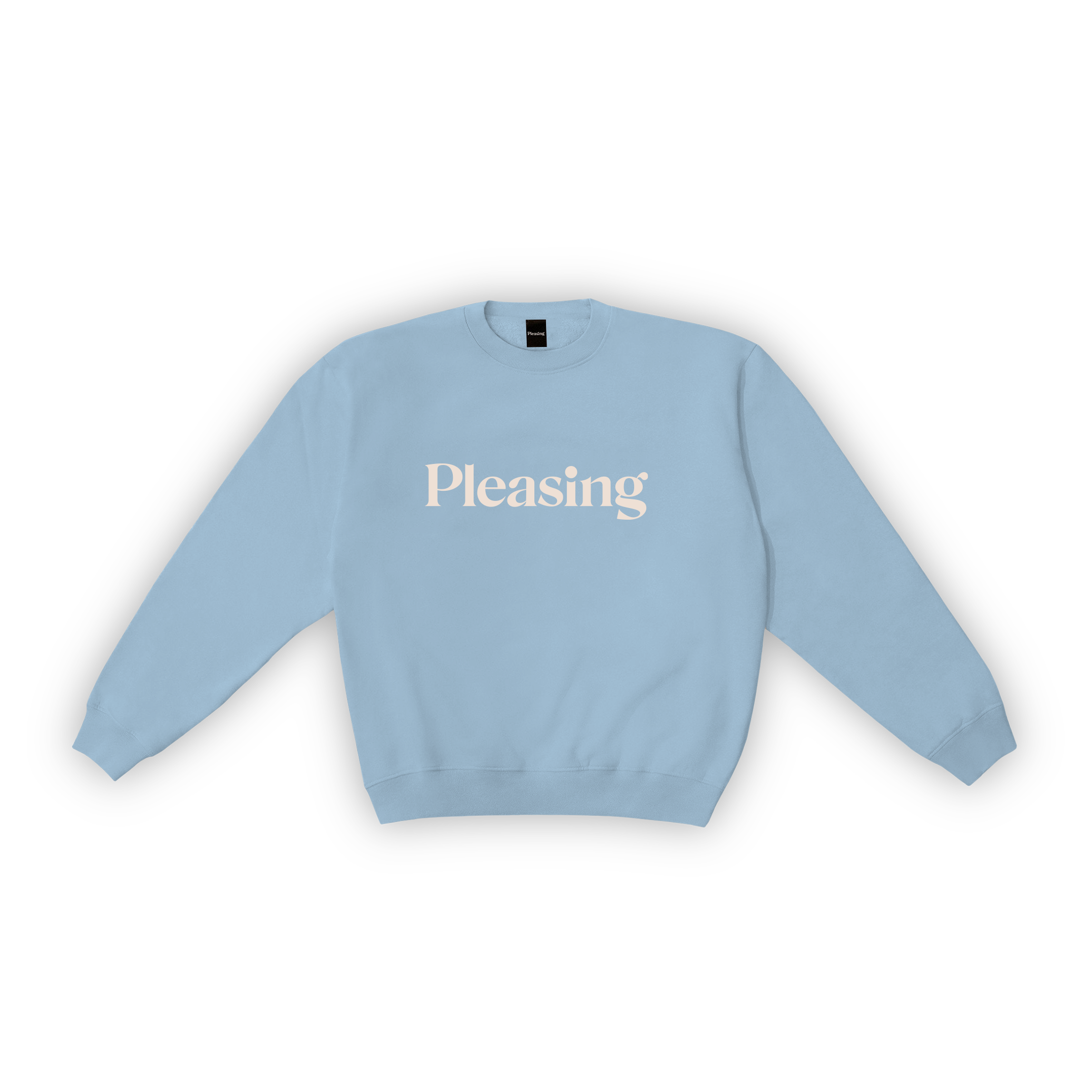 Crewneck light blue sale
