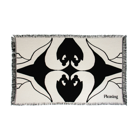 The Kissing Swan Park Blanket