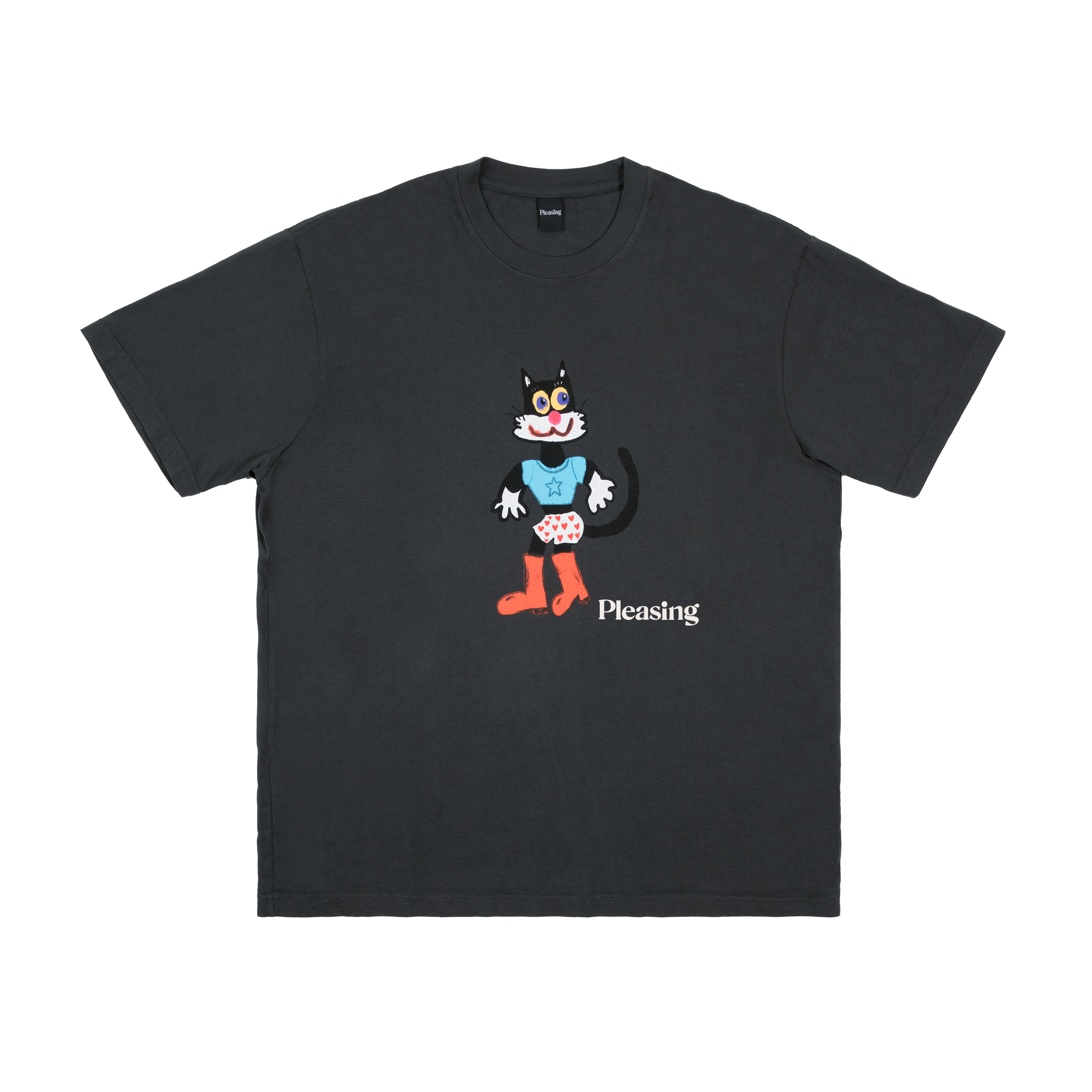 The Dustin the Black Cat Tee – Pleasing
