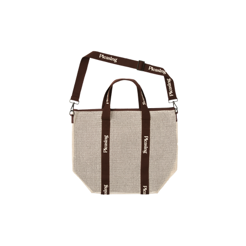 The Pleasing Bag 2.0 in Brown and Canvas