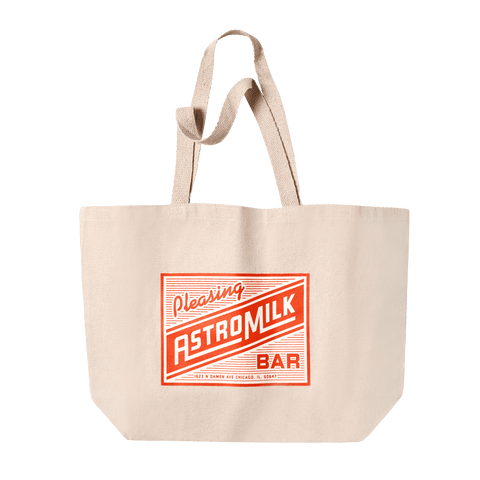 The AstroMilk Bar Canvas Tote