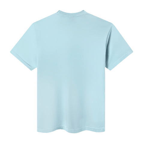 The Carton of Cow Tee in Baby Blue