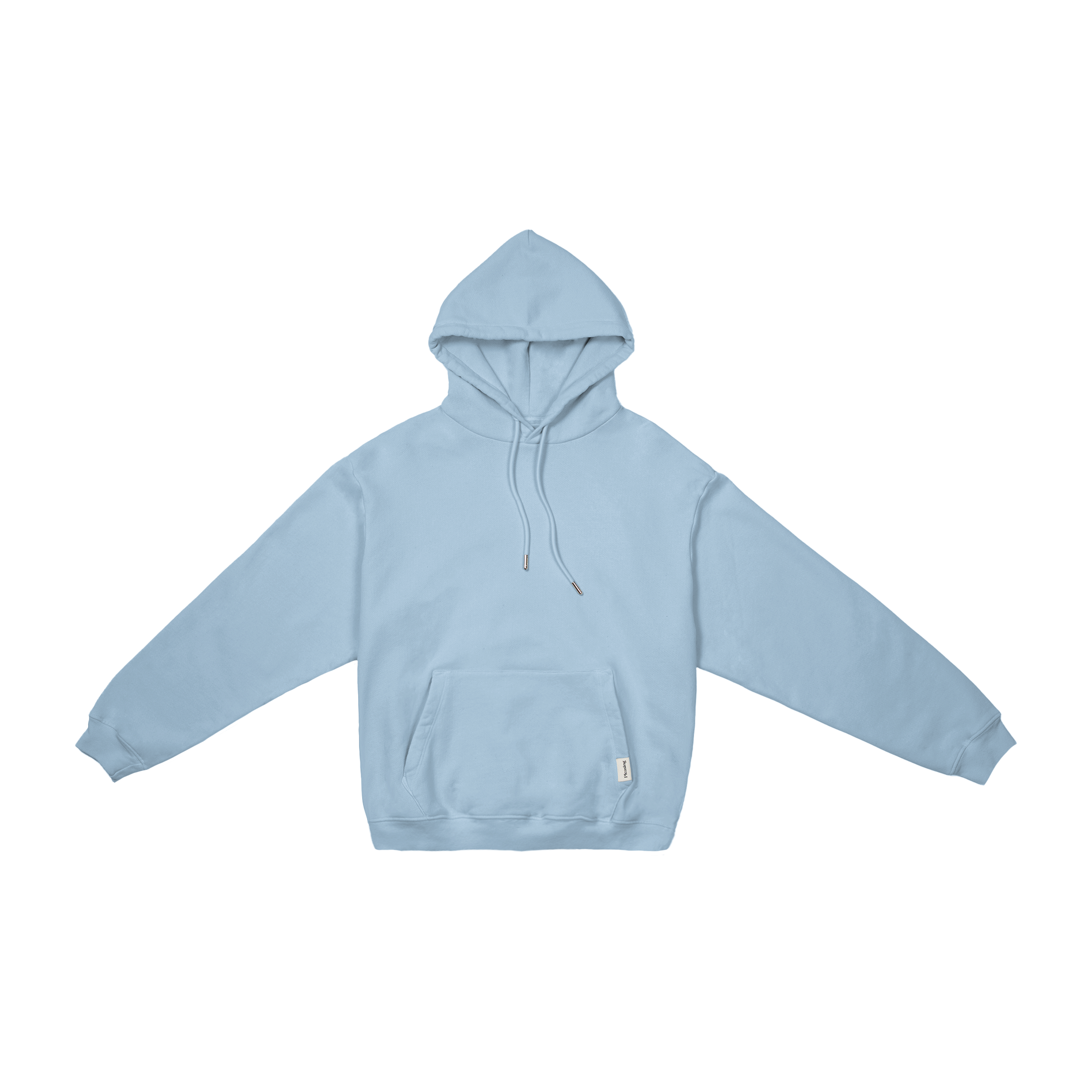 The Heavyweight Drawstring Hoodie in Blue