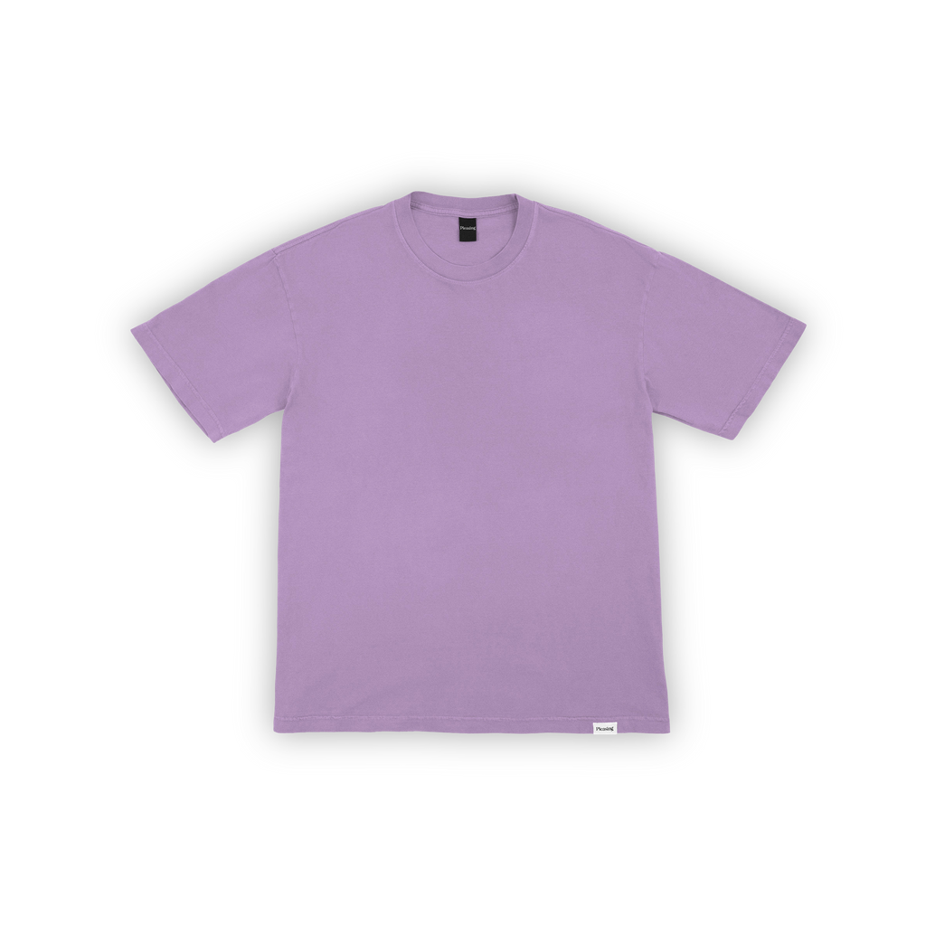 The Pleasing Signature Dyed Tee In Candied Violet the-pleasing-signature-dyed-tee-in-candied-violet