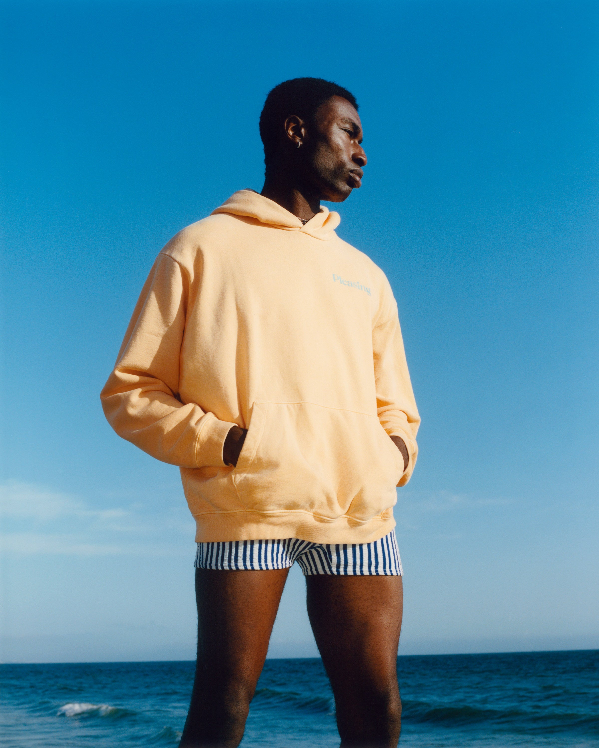 The Pleasing x JW Anderson Logo Hoodie in Grass Green