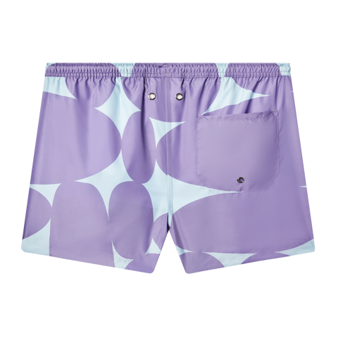 The Beach Blob Short in Violet