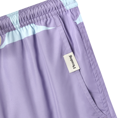 The Beach Blob Short in Violet