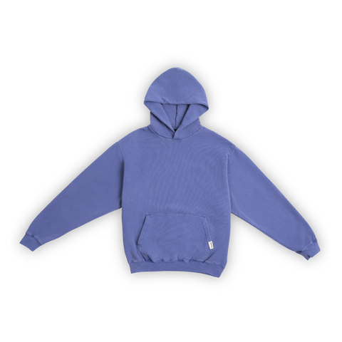 The Pleasing Signature Dyed Hoodie in Washed Ink