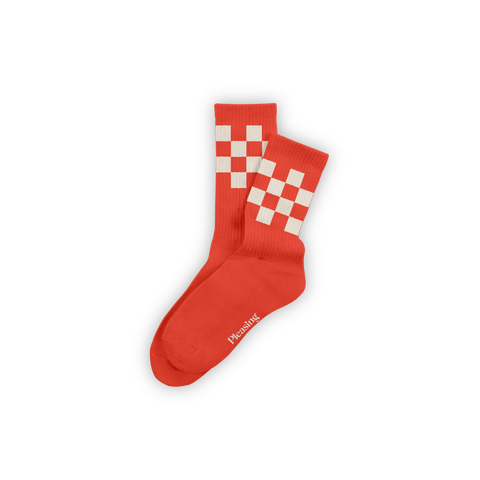 The AstroMilk Man Sock in Red