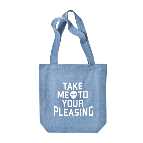 The Take Me To Your Pleasing Denim Tote