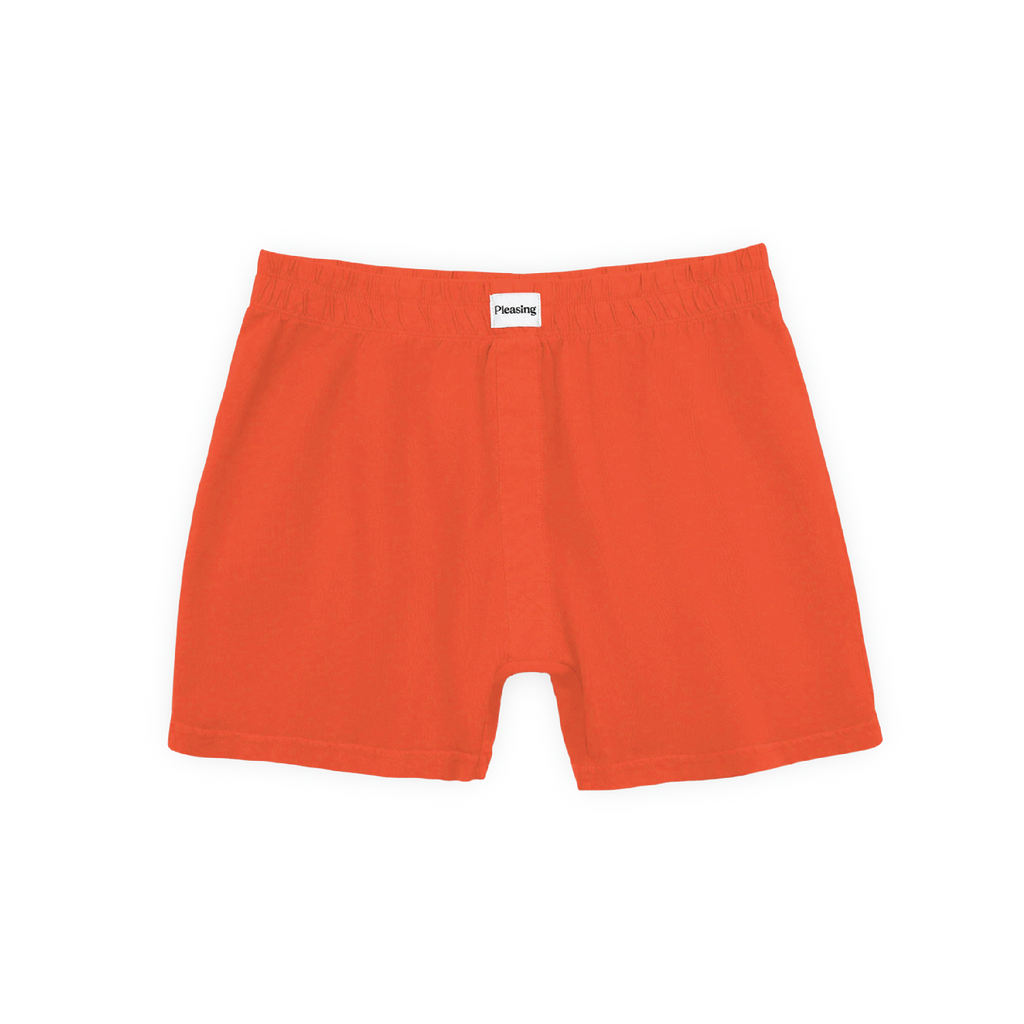 The Pleasing Sleepover Short in Orange