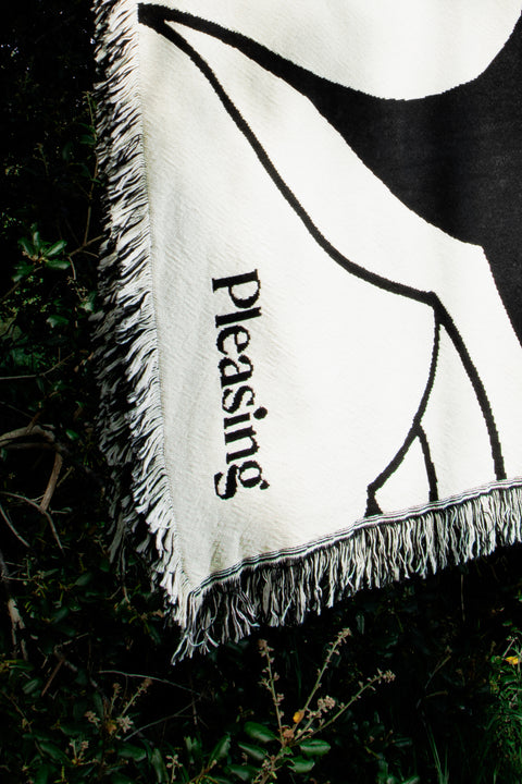 The Kissing Swan Park Blanket